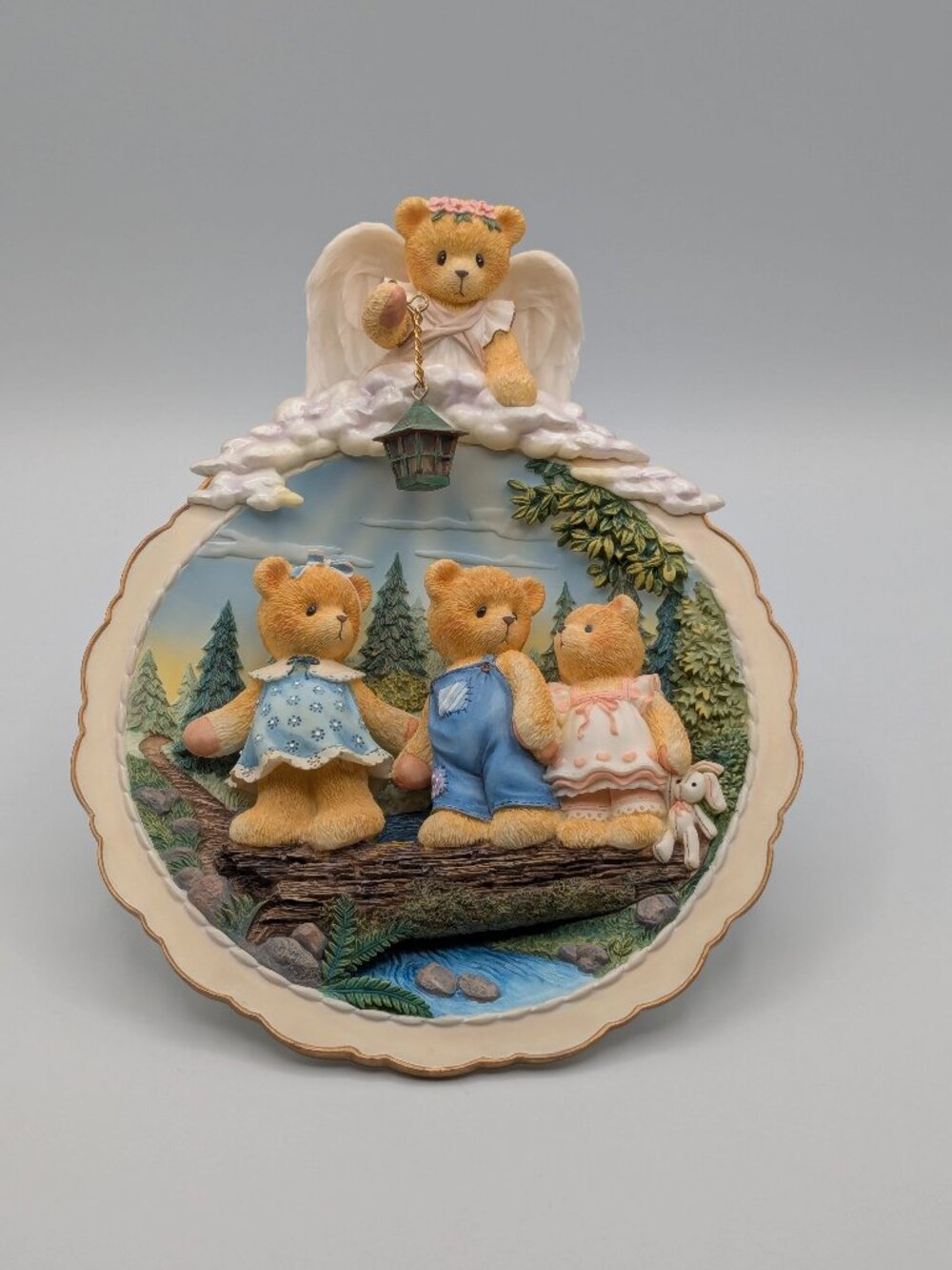 Cherished Teddies Always There When I Need You 1999, Bradford Plate, Rare